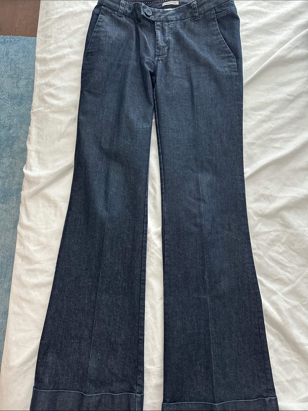 Banana Republic Dark Indigo Flare Jeans